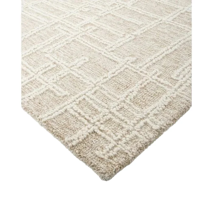 Vista Floor Rug - Natural (100% Wool)