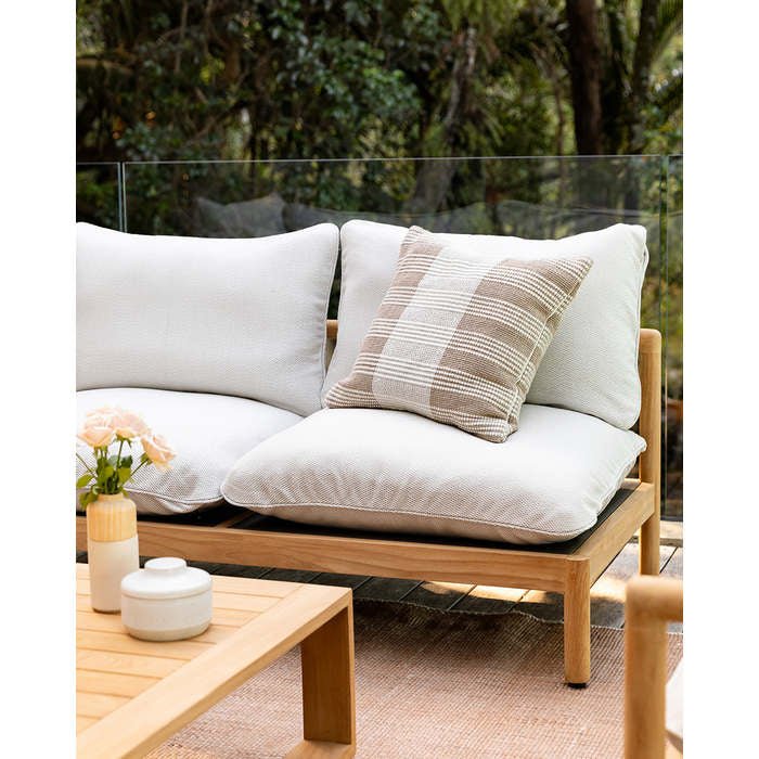 Waverly Almond Outdoor Cushion - Image 2