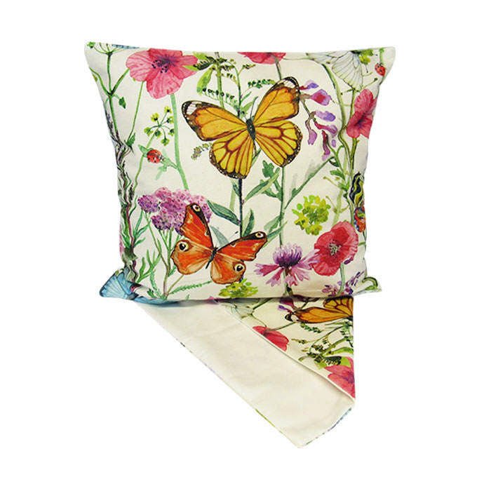 Wildflower & Butterfly Cushion - Image 2