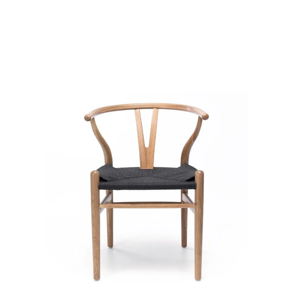 Wishbone Dining Chair - crafted in Oak - Image 3