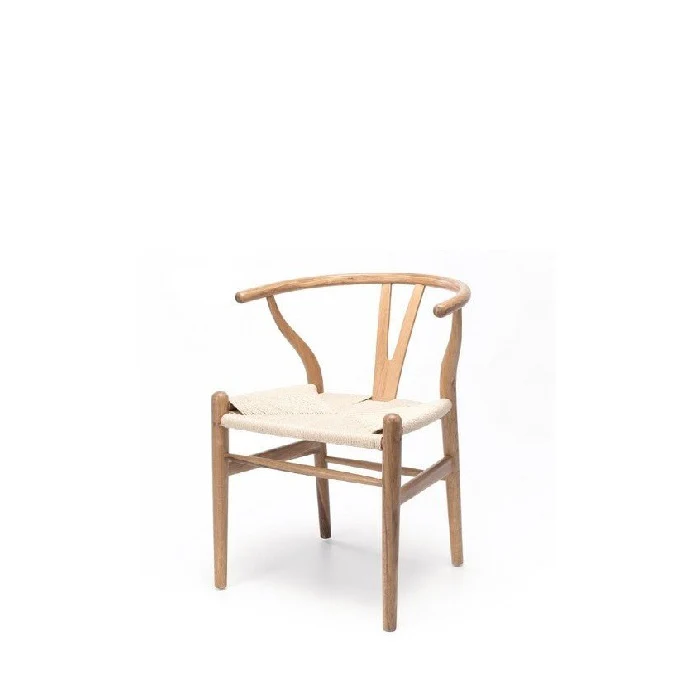 Wishbone Dining Chair - crafted in Oak - Image 4