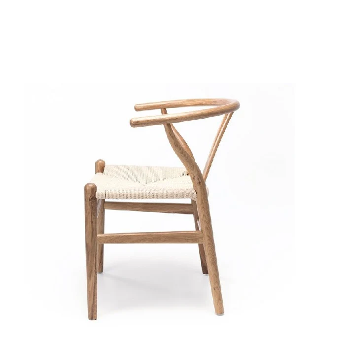 Wishbone Dining Chair - crafted in Oak - Image 6
