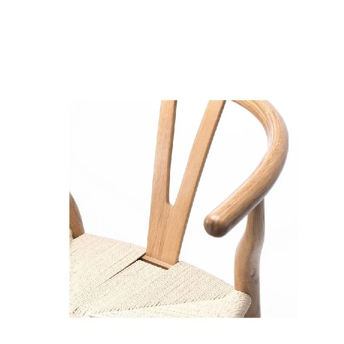 Wishbone Dining Chair - crafted in Oak - Image 7