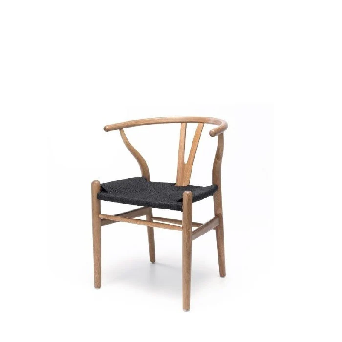 Wishbone Dining Chair - crafted in Oak - Image 8
