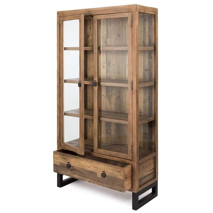 Woodenforge Display Cabinet - reclaimed wood - Image 2