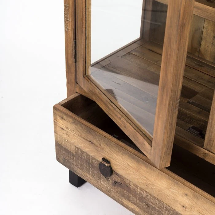 Woodenforge Display Cabinet - reclaimed wood - Image 4