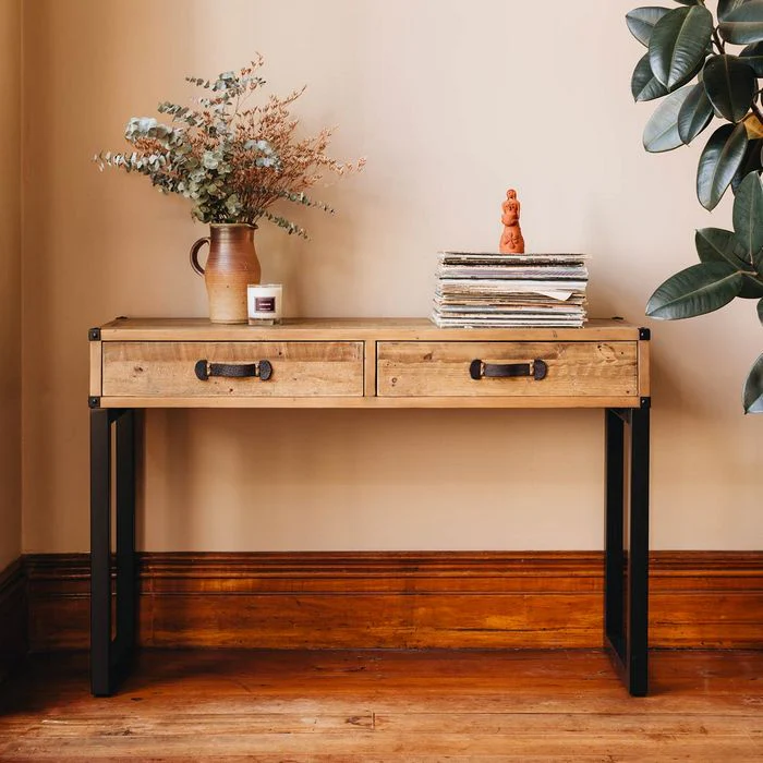 Woodenforge Hall Table - reclaimed wood - Image 2