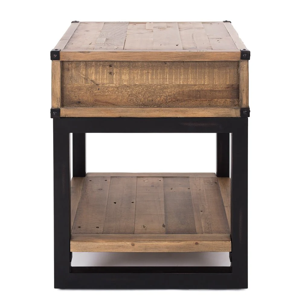Woodenforge Side Table - reclaimed wood - Image 4