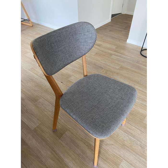 Zurich Dining Chair - Natural or Black Oak - Image 7